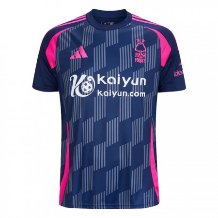 Koszulka Nottingham Forest Wyjazdowe 2024-25 Koszulki Piłkarskie Krótki Rękaw